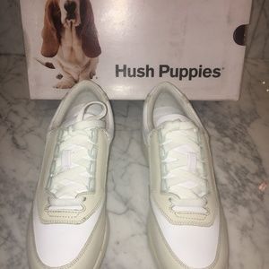 hush puppies classic walker white